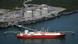 Un buque cisterna de gas licuado de la empresa Repsol YPF en terminal de Saint John, Canadá Un buque cisterna de gas licuado de la empresa Repsol YPF en terminal de Saint John, Canadá