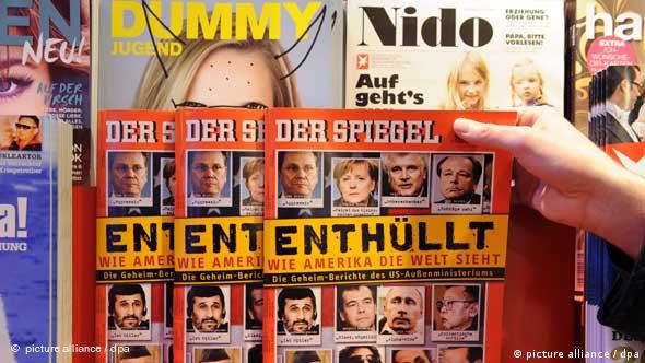 Журнал Der Spiegel стал партнером Wikileaks в Германии