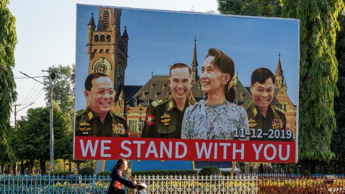 Niederlande Unterstützung für Aung San Su Kyi beim Prozess in Den Haag
