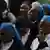 Catholic nuns in blue, white and black habits in Abuja