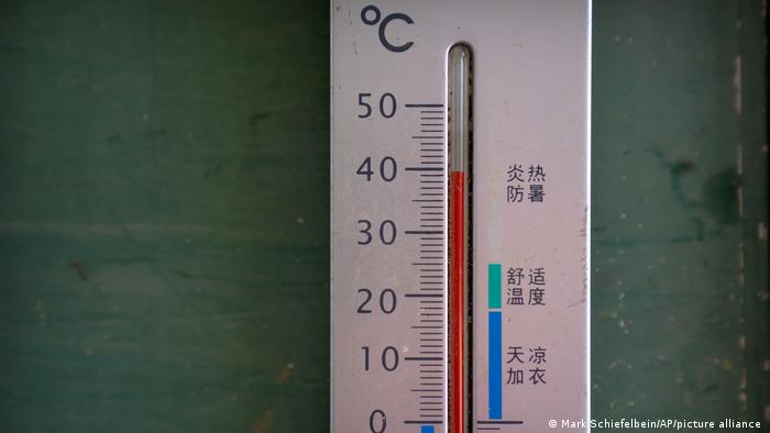 China I Hitze I 40 degrees Celsius (104 F)