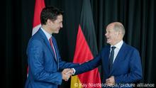 Scholz se reúne con Trudeau en Canadá para intensificar la cooperación energética