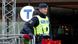Un policía en Estocolmo. Imagen referencial. Un policía en Estocolmo. Imagen referencial.