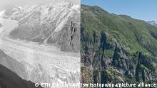 Schweiz meldet massiven Gletscherschwund