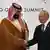 Наследный принц Саудовской Аравии Мухаммед бен Салман и президент России Владимир Путин