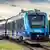 "Мировая водородная премьера" гласит надпись на вышедшем на линию поезде Alstom Coradia iLint  