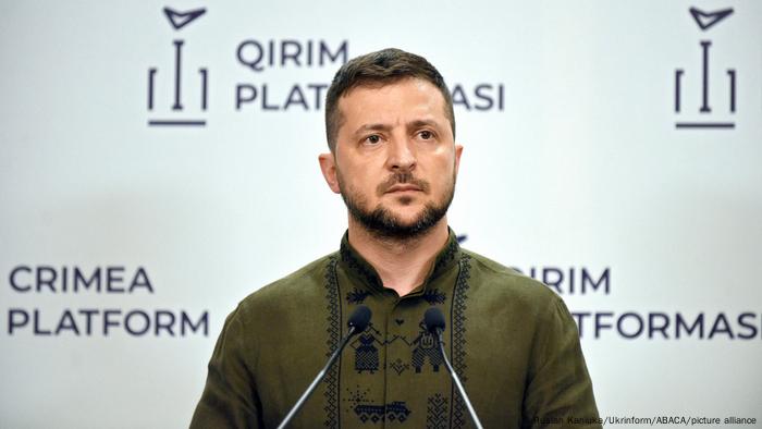 Ukraine Kiew | Pressekonferenz: Wolodymyr Selenskyj