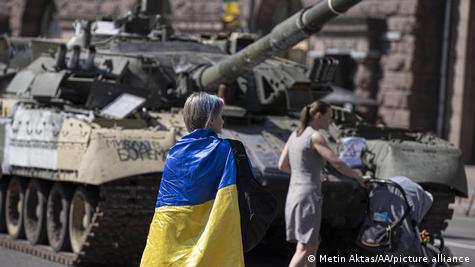 У Києві виставили знищену російську військову техніку 