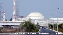 20/08/2010 Das iranische Atomkraftwerk Buschehr. (zu dpa: Iran will Kooperation mit IAEA-Inspekteuren einschränken) +++ dpa-Bildfunk +++