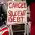 USA Protest gegen Studentendarlehensschulden
