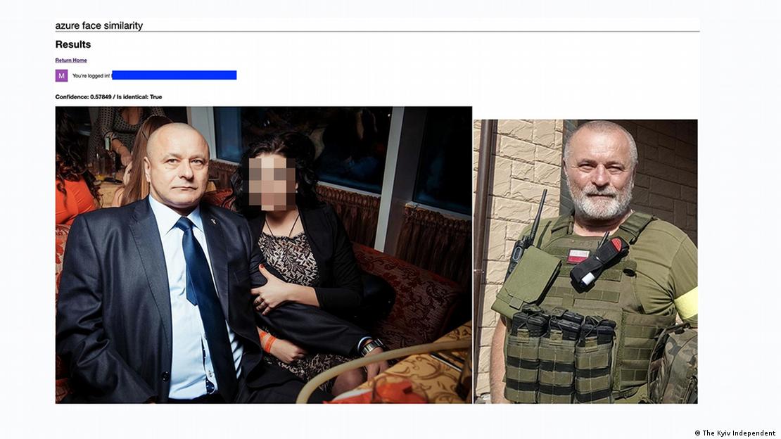 Журналисты The Kyiv Independent и Bellingcat провели портретную экспертизу, сравнив фото Петра Капусцинского (слева) и Саши Кучинского (справа)