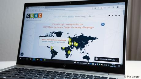 Overview of available Media Landscape Guides on CDAC website