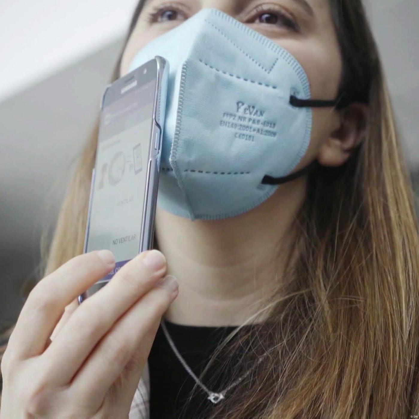 Besser Atmen: Corona-Maske mit CO2-Sensor