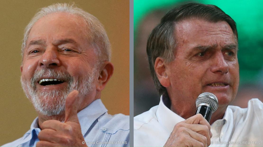 Luiz Inácio Lula da Silva e Jair Bolsonaro