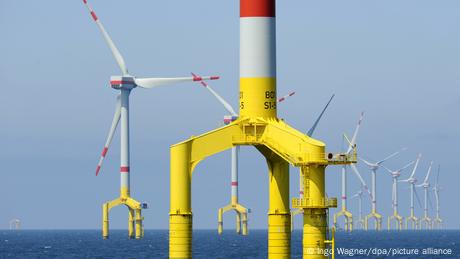 Chinesische Windräder vor deutscher Küste