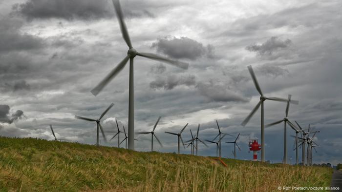 Windpark in Niedersachsen