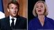 French President Emmanuel Macron and UK Foreign Secretary Liz Truss French President Emmanuel Macron and UK Foreign Secretary Liz Truss