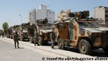 Libysche Streitkräfte sind im Einsatz. Am 27.08.2022 brachen in der libyschen Hauptstadt Tripolis Zusammenstöße zwischen rivalisierenden Milizen aus, sagte ein Gesundheitsbeamter. +++ dpa-Bildfunk +++