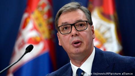 Претседателот на Србија, Александар Вучиќ. август 2022 Претседателот на Србија, Александар Вучиќ. август 2022