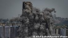 100 Meter hohe Hochhäuser in Indien gesprengt