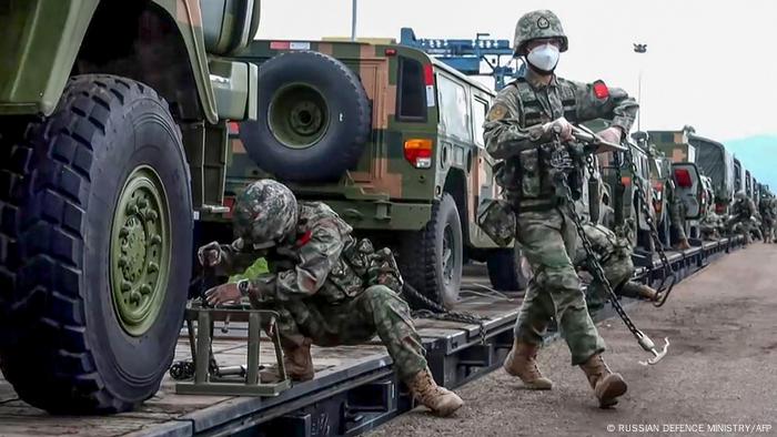 Vostok 2022 military exercises in Russia