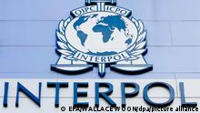 epa05018137 (FILE) A file photo dated 14 April 2015 of the 'Interpol' on a facade of the Interpol Global Complex for Innovation building (IGCI) in Singapore. Media reports on 09 November 2015 state that Interpol - based in Lyon, France - is to lead a global investigation into an alleged international corruption scam involving athletes and officials. Interpol's announcement followed a news conference in which an independent commission set up by the World Anti-Doping Agency (WADA) published a damning report on the Russian athletics federation for the use of systematic doping. EPA/WALLACE WOON *** Local Caption *** 51887016 ++