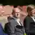 Finanzminister Christian Lindner, Bundeskanzler Olaf Scholz und Wirtschaftsminister Robert Habeck bei ihrer Pressekonferenz vor dem Schloss Meseberg