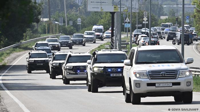 Ukraine-Krieg | IAEA Konvoi in Saporischschja