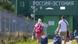 People walk towards the Estonia-Russia border People walk towards the Estonia-Russia border