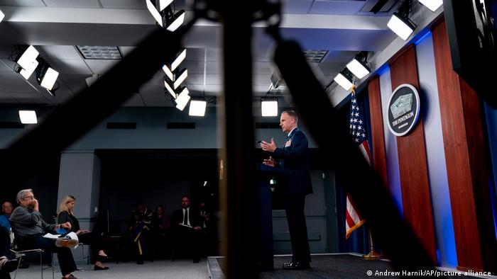 USA, Washington | Patrick Ryder im Pentagon