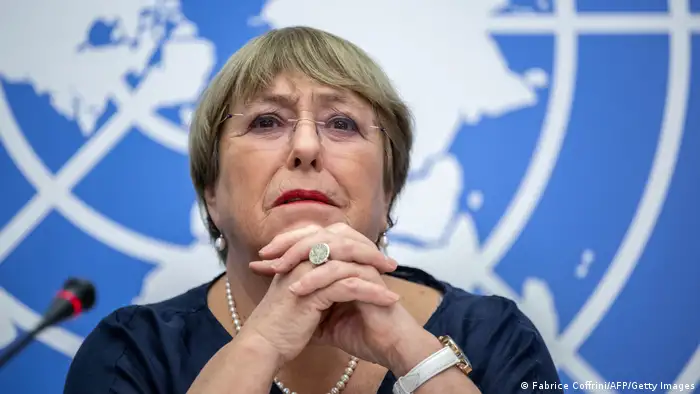 Schweiz, Genf | UN-Hochkommissarin für Menschenrechte Michelle Bachelet