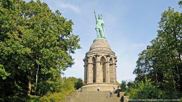 Hermann Monument in the Teutoburg Forest