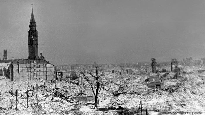 2. Weltkrieg - Polen - Warschau in Trümmern
