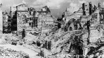 Η κατεστραμμένη Βαρσοβία μετά τη ναζιστική εισβολή