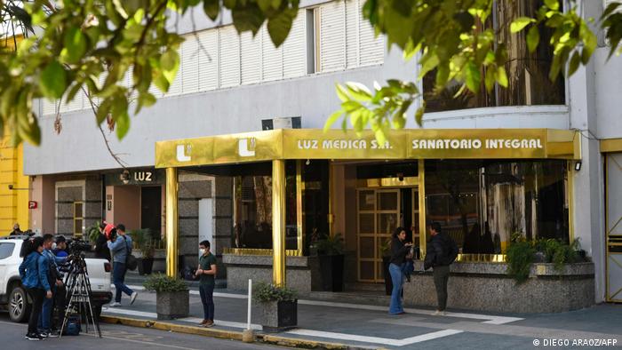 El sanatorio integral Luz Médica de la provincia argentina de Tucumán, donde se han reportado ya una decena de casos de neumonía bilateral de origen desconocido.