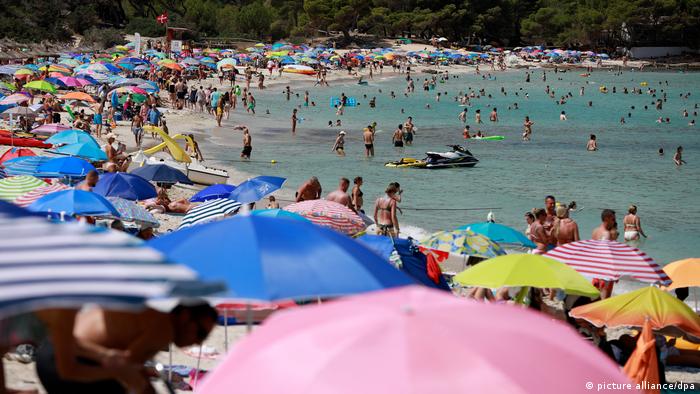 Prepune plaže na španskom ostrvu Majorka