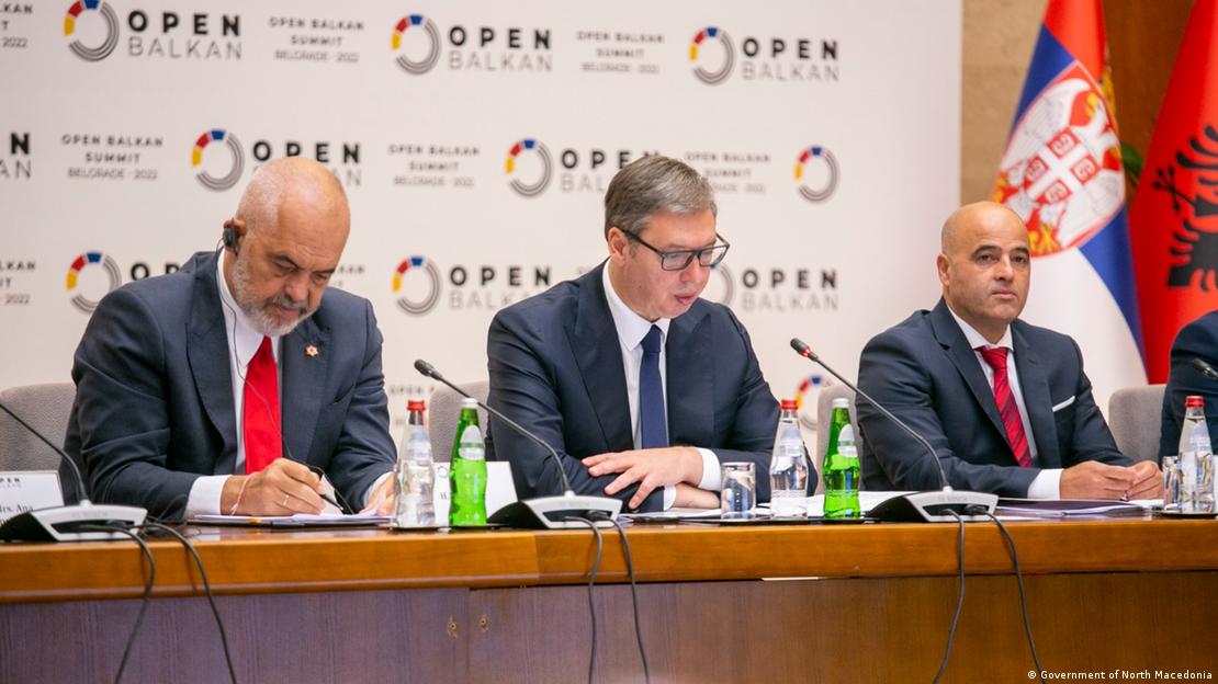 Serbien Open Balkan Gipfel in Belrad