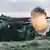 2022年8月美國製造的155毫米榴彈砲在台灣澎湖群島的演習中開火