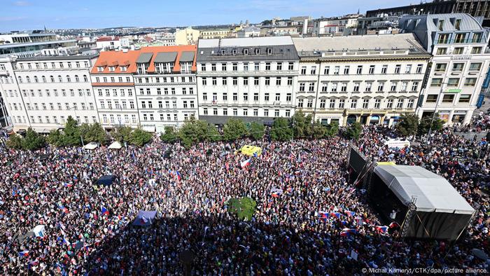 Česká republika |  Demonstrace v Praze