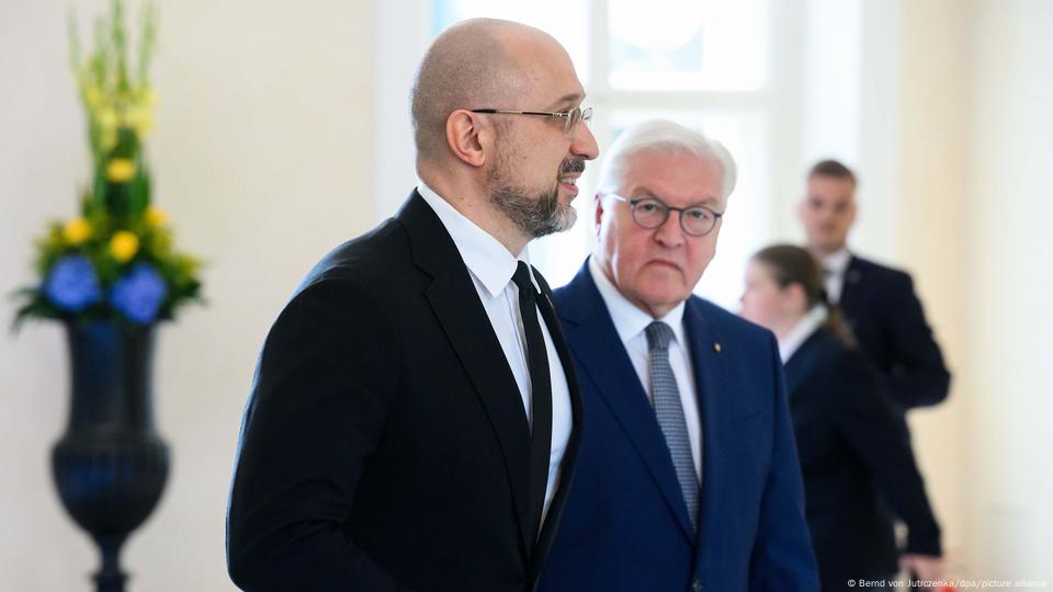 Прем'єр-міністр України Денис Шмигаль зустрівся з президентом ФРН Франком-Вальтером Штайнмаєром