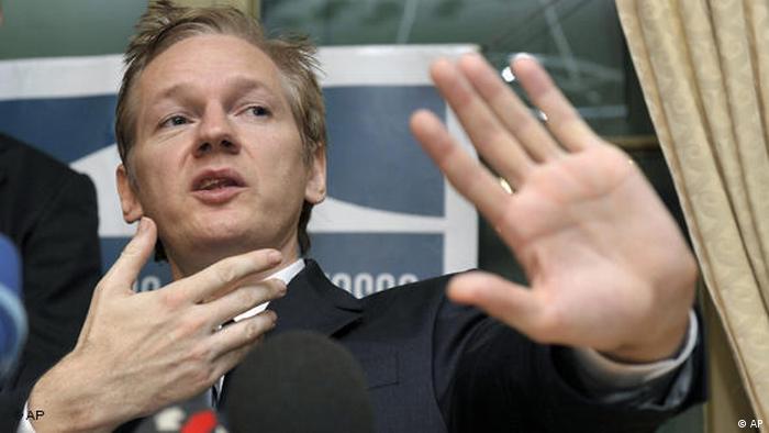 Julian Assange Wikileaks Verhaftung Flash-Galerie (AP)