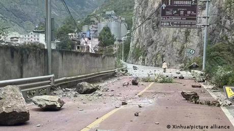 Тежко земетресение разтърси китайската провинция Съчуан Трусът е бил с