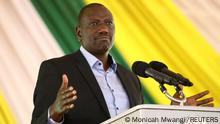 Kenya's President-elect William Ruto addresses a news conference at his official residence in Karen district of Nairobi, Kenya, August 17, 2022. REUTERS/Monicah Mwangi