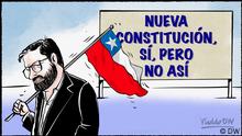 DW Karikatur von Vladdo | Referendum in Chile