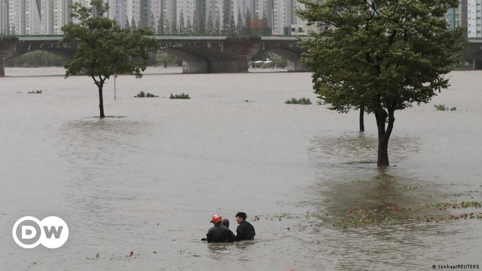 한국: 태풍 힌남노르로 인한 사망자 수 10명으로 증가 |  뉴스 |  DW
