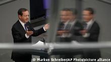 Israels Präsident Herzog im Bundestag: Die Kraft der Erinnerung