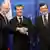 Manuel Barroso, rechts, Dimitri Medwedew, mitte, Herman Van Rompuy, links(Foto: AP)