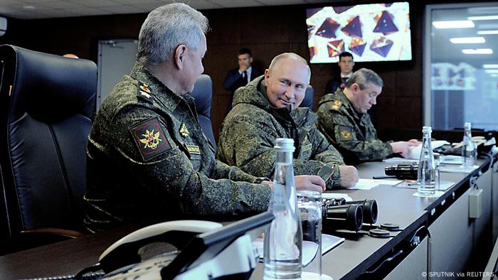 Šojgu, Putin i Gerasimov