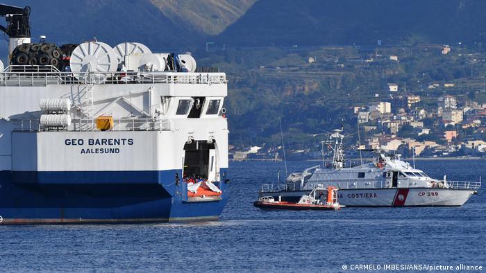 Rettungsschiff Geo Barents Ärzte ohne Grenzen