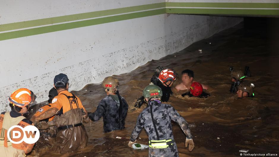 한국: Hinnamnor 태풍으로 인한 10명의 사망자 | 뉴스 | DW